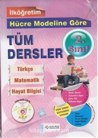 İlköğretim 2. Sınıf Hücre Modeline Göre Tüm Dersler Konu - Soru - Deneme - Yaprak Test