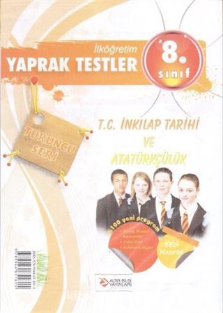 İlköğretim 8. Sınıf T.C. İnkılap Tarihi ve Atatürkçülük Yaprak Test