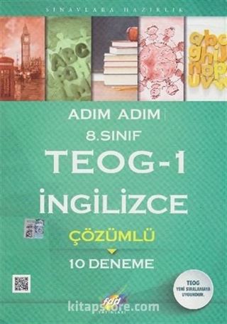 8. Sınıf TEOG 1 İngilizce Çözümlü 10 Deneme