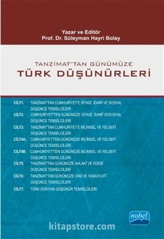 Tanzimat'tan Günümüze Türk Düşünürleri (7 Cilt - 8 Kitap)