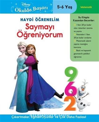 Disney Okulda Başarı 26 Haydi Öğrenelim Harfler - Karlar Ülkesi 5-6 Yaş