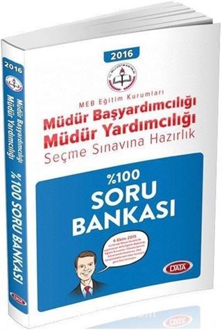 2016 MEB Müdür Başyardımcılığı Müdür Yardımcılığı Seçme Sınavına Hazırlık %100 Soru Bankası