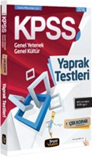 2016 KPSS Genel Kültür-Genel YetenekÇek Kopar Yaprak Testleri