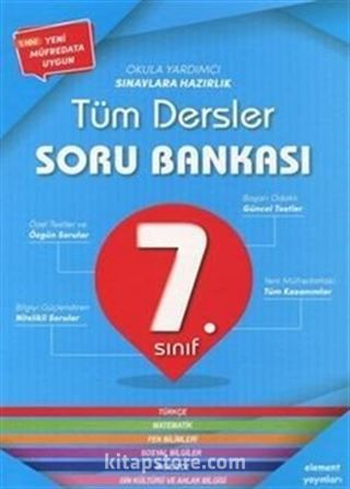 7. Sınıf Tüm Dersler Soru Bankası