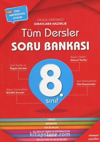 8. Sınıf Tüm Dersler Soru Bankası