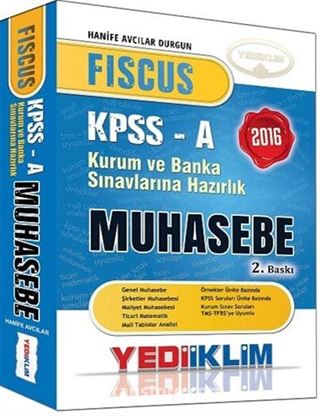 2016 FISCUS KPSS-A Muhasebe Kurum ve Banka Sınavlarına Hazırlık