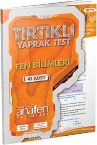 6. Sınıf Fen Bilimleri Tırtıklı Yaprak Test (41 Test)