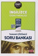 2016 KPSS ÖABT İngilizce Öğretmenliği Tamamı Çözümlü Soru Bankası