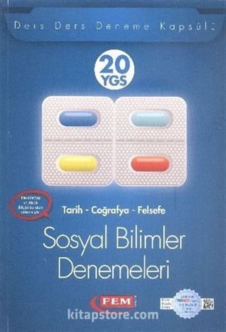 20 YGS Sosyal Bilimler Denemeleri