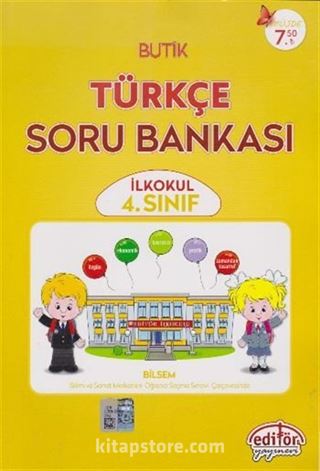 İlkokul 4. Sınıf Butik Türkçe Soru Bankası