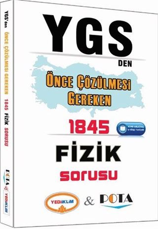 YGS'den Önce Çözülmesi Gereken 1845 Fizik Sorusu