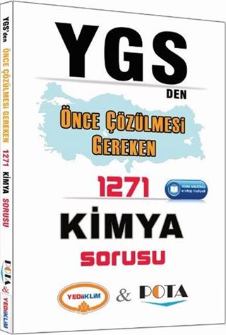 YGS'den Önce Çözülmesi Gereken 1271 Kimya Sorusu