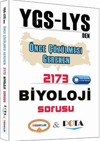 YGS-LYS'den Önce Çözülmesi Gereken 2173 Biyoloji Sorusu