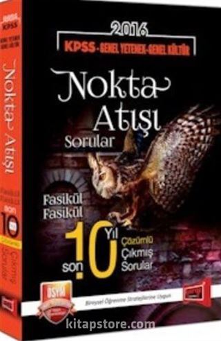 2016 KPSS Genel Yetenek Genel Kültür Nokta Atışı Son 10 Yıl Çözümlü Çıkmış Sorular