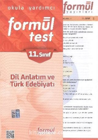 11. Sınıf Dil Anlatım Türk Dili ve Edebiyatı Yaprak Test