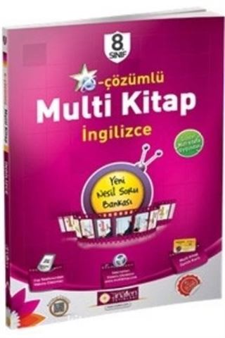 8. Sınıf e-Çözümlü Multi Kitap İngilizce