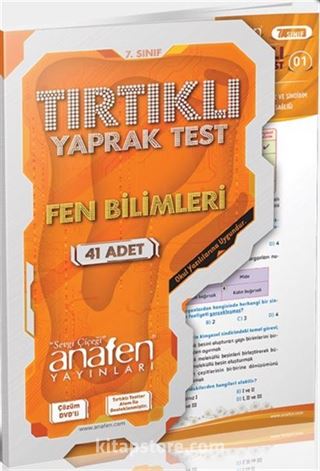 7.Sınıf Fen Bilimleri Tırtıklı Test