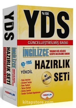 YDS %100 İngilizce Hazırlık Seti (10 Fasikül)