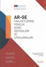 Ar-ge Faaliyetlerine Yönelik Vergi Destekleri ve Uygulamaları