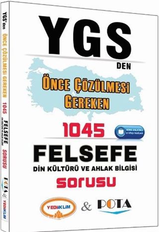 YGS'den Önce Çözülmesi Gereken 1045 Felsefe Din Kültürü ve Ahlak Bilgisi Sorusu