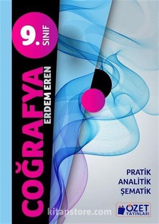 9.Sınıf Coğrafya Pratik- Analitik- Şematik