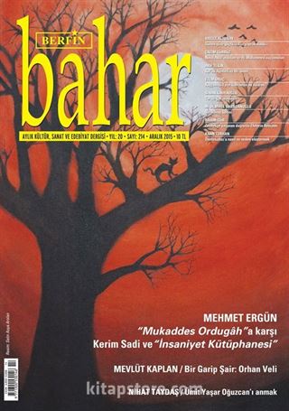 Berfin Bahar Aylık Kültür Sanat ve Edebiyat Dergisi Aralık 2015 Sayı:214