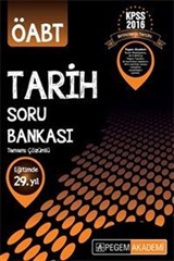 2016 KPSS ÖABT Tarih Tamamı Çözümlü Soru Bankası