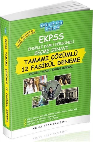 EKPSS Tamamı Çözümlü 12 Fasikül Deneme