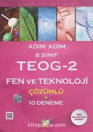 8. Sınıf TEOG 2 Fen ve Teknoloji Çözümlü 10 Deneme