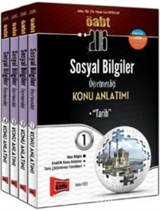 2016 KPSS ÖABT Sosyal Bilgiler Öğretmenliği Konu Anlatımı Modüler Set