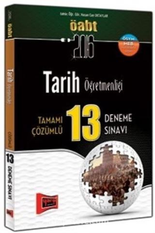 2016 ÖABT Tarih Öğretmenliği Tamamı Çözümlü 13 Deneme Sınavı