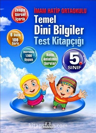 5. Sınıf Temel Dini Bilgiler Test Kitapçığı