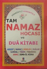 Fihristli Ayrıntılı Tam Namaz Hocası ve Dua Kitabı (Kod:Hlk06)