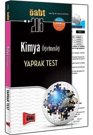 2016 ÖABT Kimya Öğretmenliği Yaprak Test