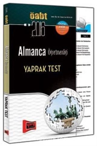 2016 ÖABT Almanca Öğretmenliği Yaprak Test