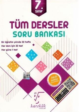 7. Sınıf Tüm Dersler Soru Bankası