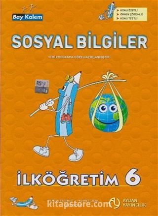 İlköğretim 6 Bay Kalem Sosyal Bilgiler