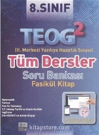 8. Sınıf TEOG 2 Tüm Dersler Soru Bankası Fasikül Kitap