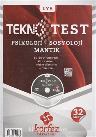 LYS Psikoloji-Sosyoloji-Mantık Tekno Test (32 Adet)