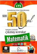 LYS Matematik Son 50 Yıl Çözümlü Çıkmış Sorular Konularına Göre Düzenlenmiş