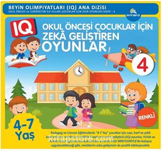 Okul Öncesi Çocuklar İçin IQ Zeka Geliştiren Oyunlar 4 (4-7 Yaş)