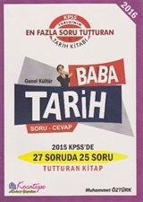 2016 KPSS Genel Kültür Baba Tarih Soru-Cevap