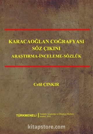 Karacaoğlan Coğrafyası Söz Çıkını