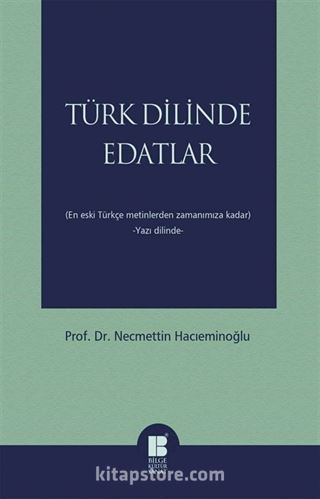 Türk Dilinde Edatlar