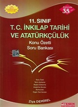 11.Sınıf T.C İnkılap Tarihi ve Atatürkçülük Konu Özetli Soru Bankası