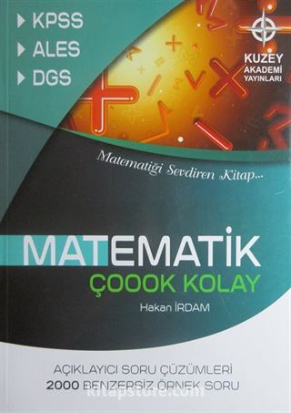 2016 KPSS-ALES-DGS Matematik Çok Kolay