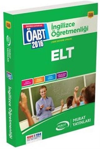 2016 ÖABT İngilizce Öğretmenliği ELT