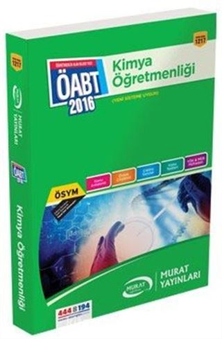 2016 ÖABT Kimya Öğretmenliği Konu Anlatımlı