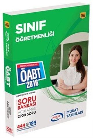 2016 ÖABT Sınıf Öğretmenliği Soru Bankası