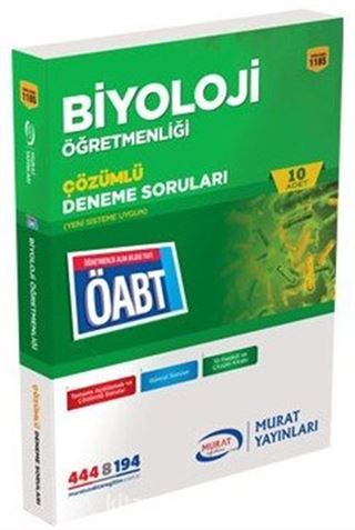 2016 ÖABT Biyoloji Öğretmenliği Çözümlü Deneme Soruları (10 Adet )